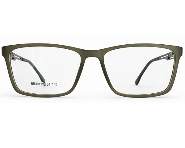 Armação de Óculos de Grau Masculino Quadrado