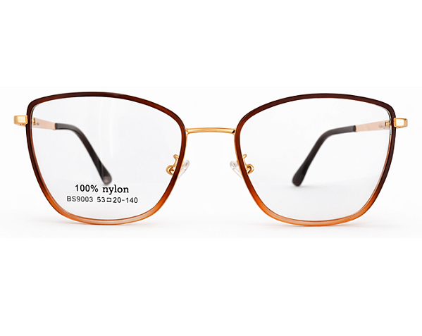 Armação de Óculos de Grau Feminino Metal