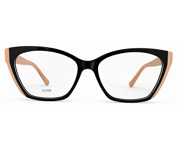 Armação de Óculos de Grau Feminino Quadrado