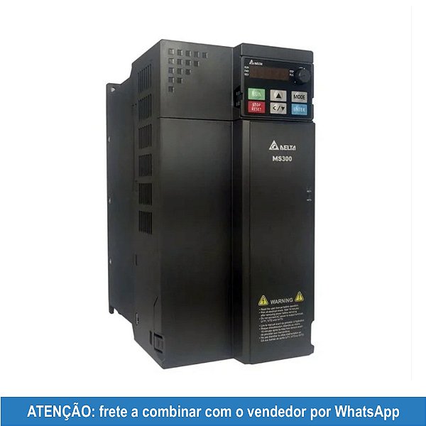 VFD33AMS23ANSAA Inversor de Frequência MS300 7,5 kW/10HP 33A 200/240Vca 3F DELTA