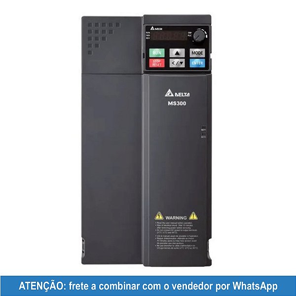 VFD32AMS43ANSAA Inversor de Frequência MS300 15 kW/20HP 32A 380/480Vca 3F DELTA