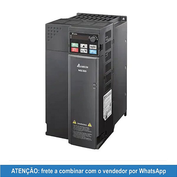 VFD25AMS43ANSAA Inversor de Frequência MS300 11 kW/15HP 25,0A 380/480Vca 3F DELTA