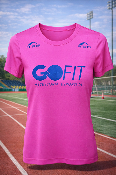 Camiseta Básica Manga Curta GoFit