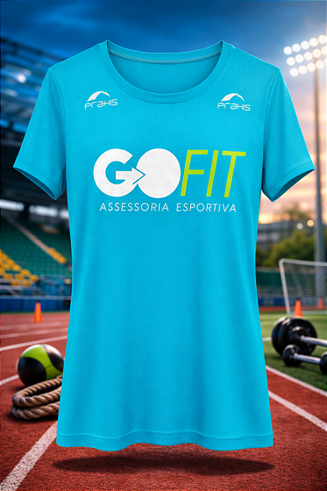 Camiseta Básica Manga Curta GoFit