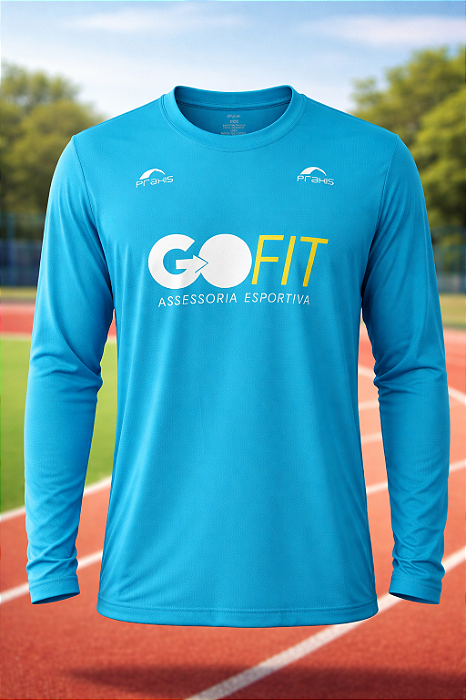 Camiseta Manga Longa Básica GoFit