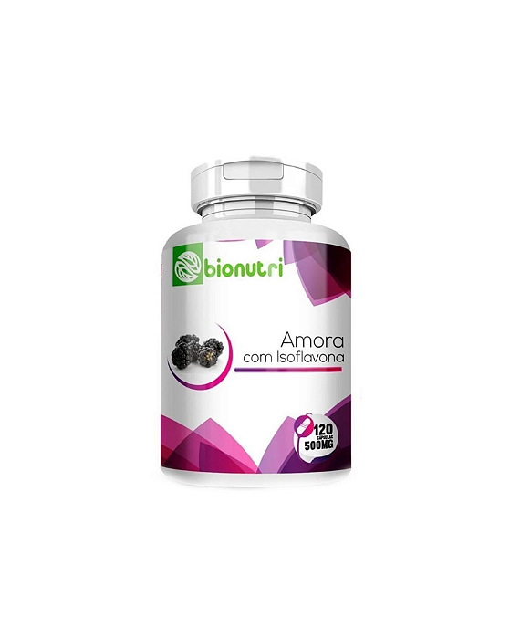 AMORA COM ISOFLAVONA 120 CAPS 500MG - BIONUTRI