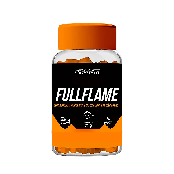 CAFEÍNA FULL FLAME 30 CAPS - FULLIFE