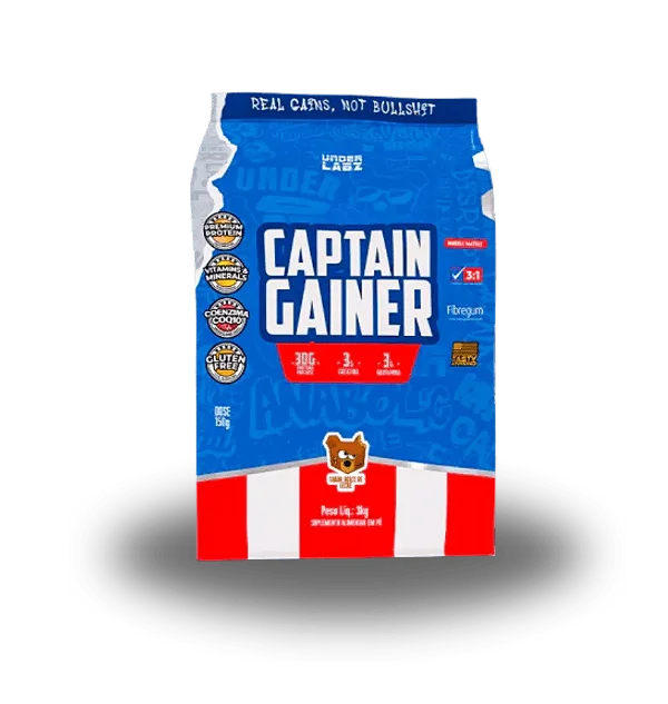 CAPTAIN GAINER 3KG - UNDER LABZ