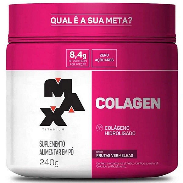 COLÁGENO 240G - MAX TITANIUM