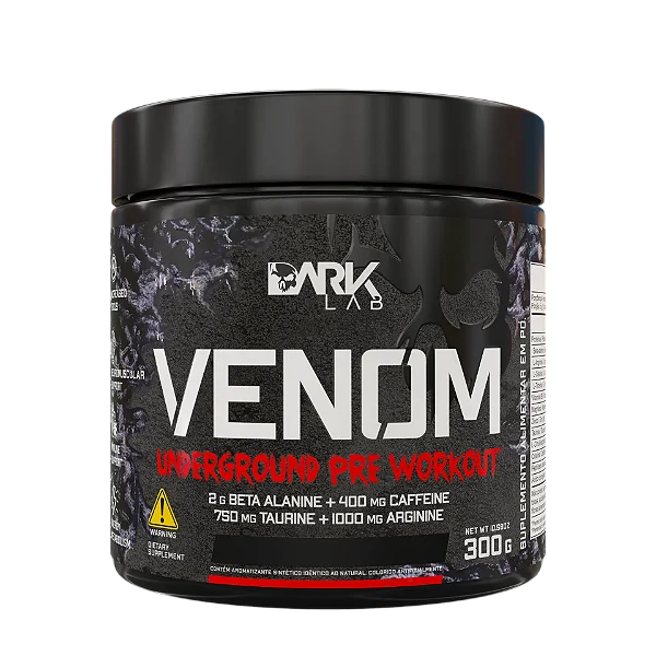 VENOM UNDERGROUND PRE WORKOUT 300G DARK LAB