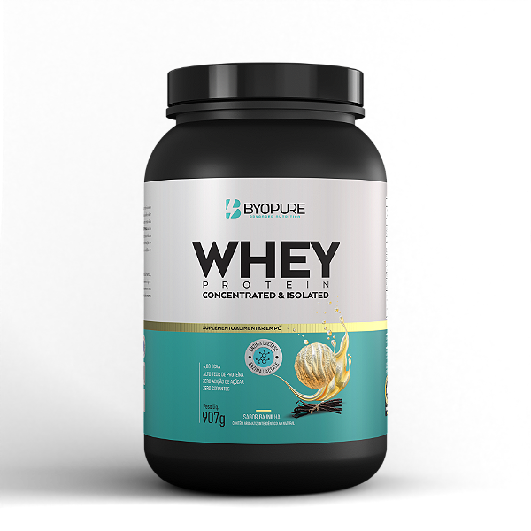 WHEY CONCENTRADO E ISOLADO 907G BYOPURE