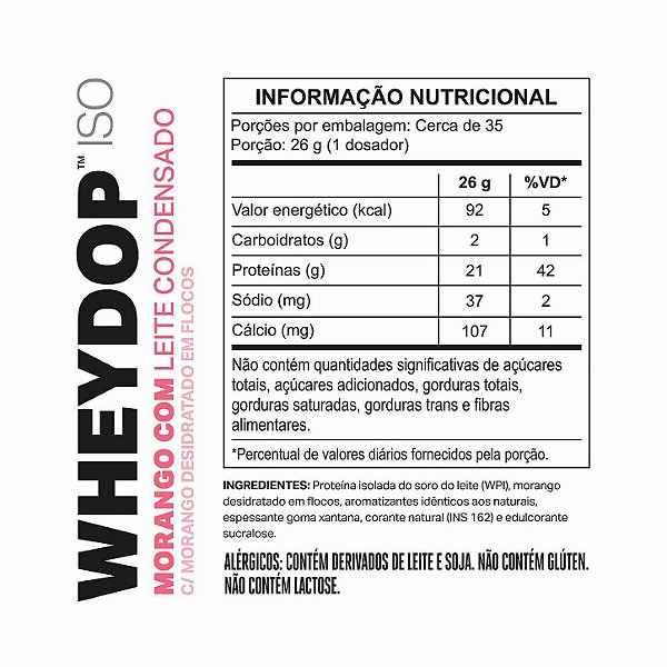 WHEYDOP ISO 900g