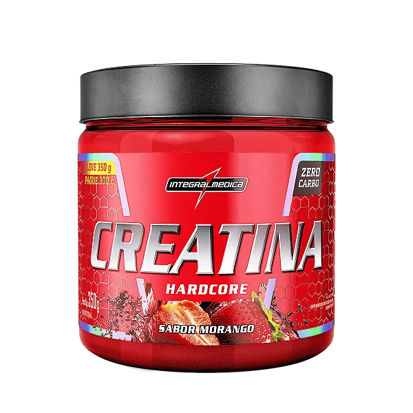 Creatina 350g Hardcore Com Sabor