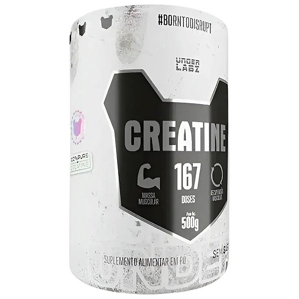 CREATINA 100% PURE 500g UNDER LABZ