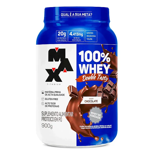 100% Whey Double Tasty