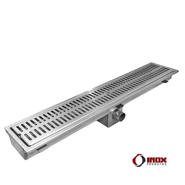 Ralo Classic Com Sifão Inox Com Saída Embaixo No Centro