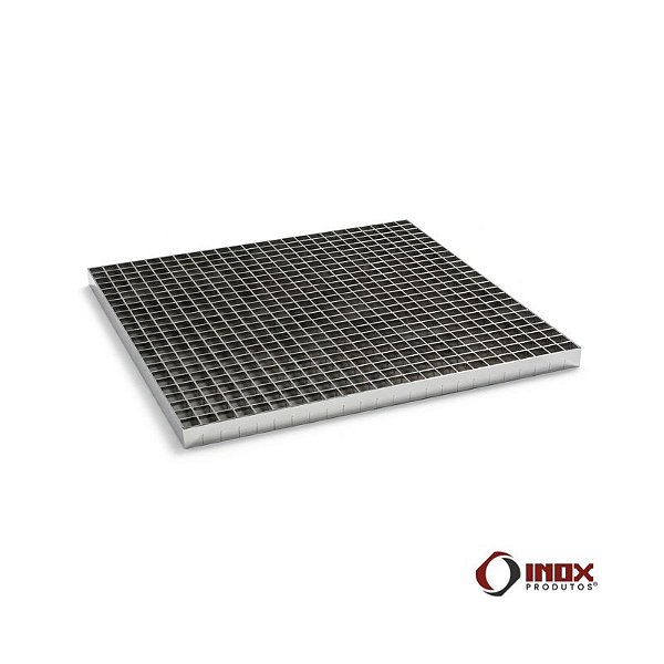Ralo G105 Grelha - Sem Calha - Grelha Inox Reforçada Para Ralo Colmeia