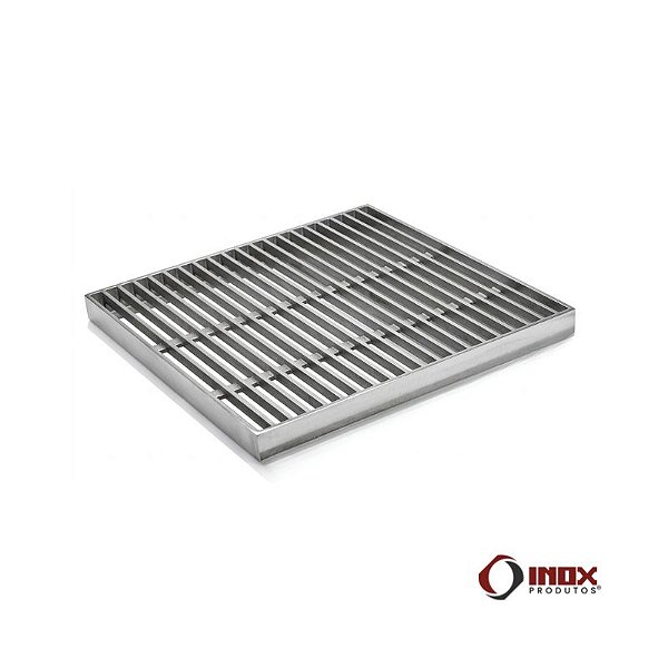 Ralo Fender Grelha - Sem Calha - Grelha Inox Reforçada Para Ralo