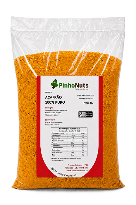 Açafrão 100% Puro - Pinho Nuts