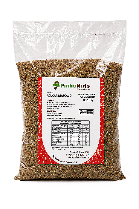Açúcar Mascavo - Pinho Nuts