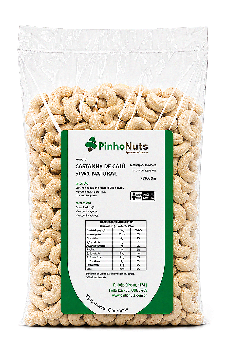 Castanha de Caju Slw1 Natural - Pinho Nuts