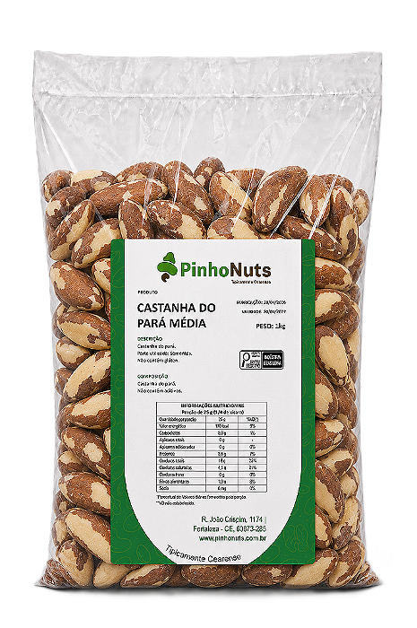 Castanha do Pará Média - Pinho Nuts