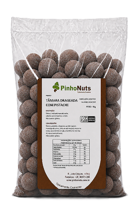 Tamara Drageada com Pistache - Pinho Nuts