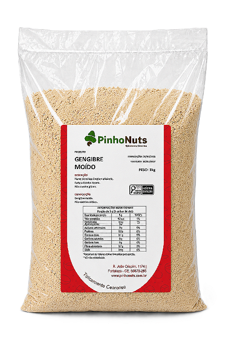 Gengibre Moído - Pinho Nuts