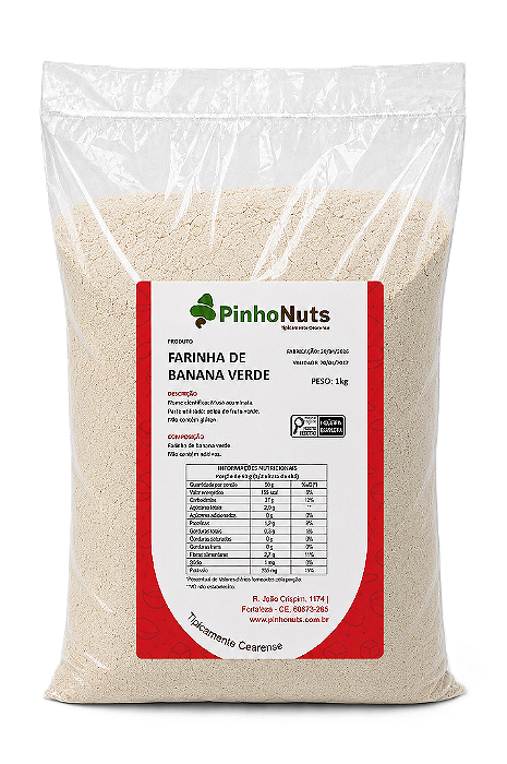 Farinha de Banana Verde - Pinho Nuts