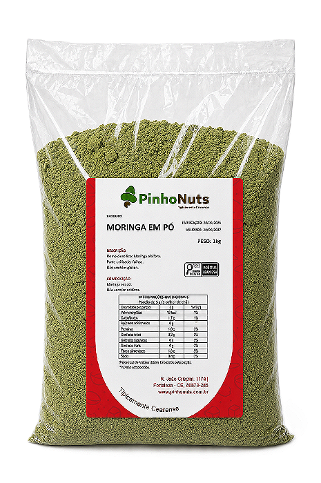 Moringa em Pó - Pinho Nuts
