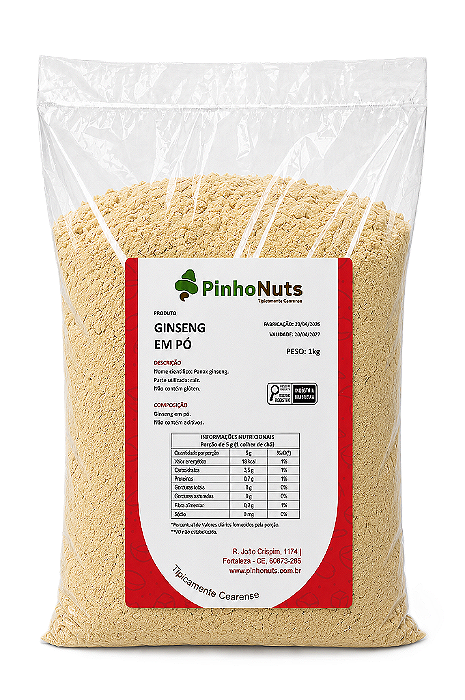 Ginseng em Po - Pinho Nuts
