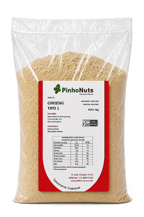 Ginseng Tipo 1 - Pinho Nuts