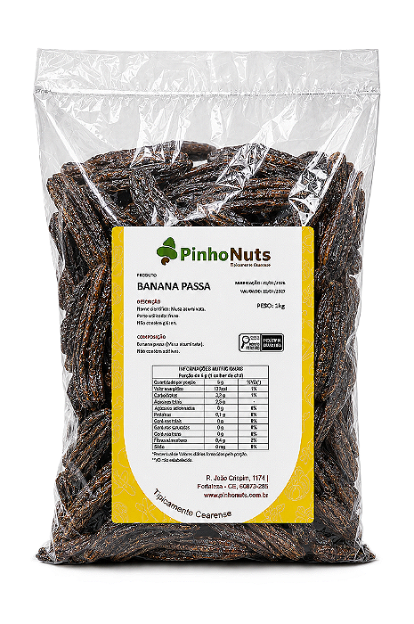 Banana Passa - Pinho Nuts