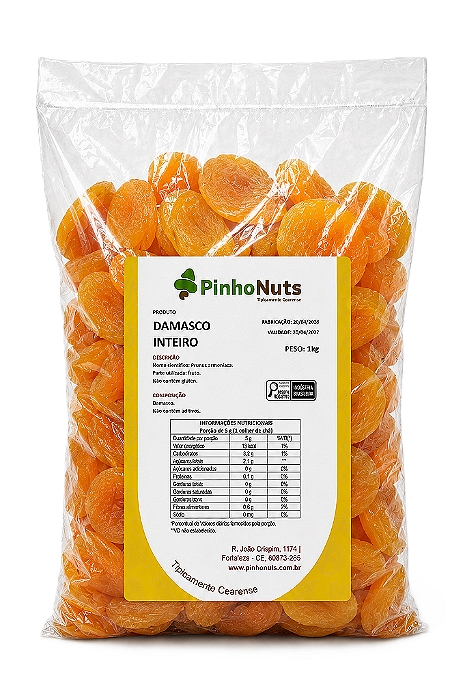 Damasco Inteiro - Pinho Nuts