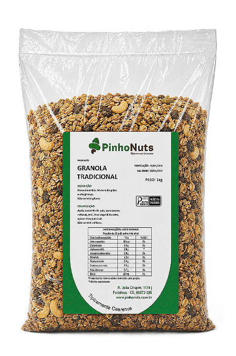 Granola Tradicional - Pinho Nuts