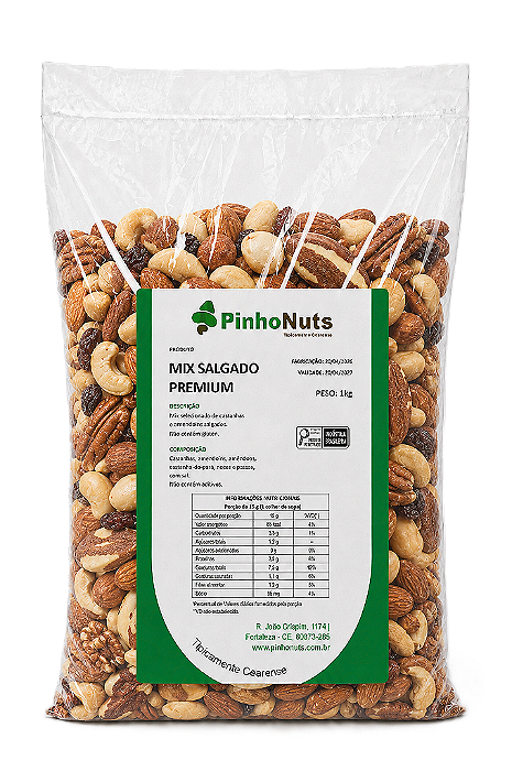 Mix Salgado Premium - Pinho Nuts