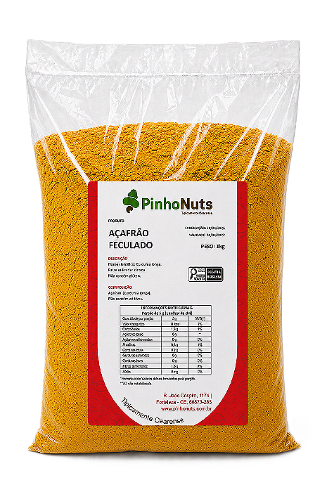Açafrão Feculado - Pinho Nuts