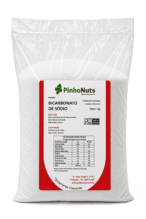 Bicarbonato de Sódio - Pinho Nuts