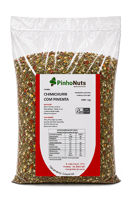 Chimichurri com Pimenta - Pinho Nuts