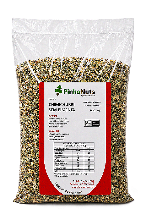 Chimichurri Sem Pimenta - Pinho Nuts