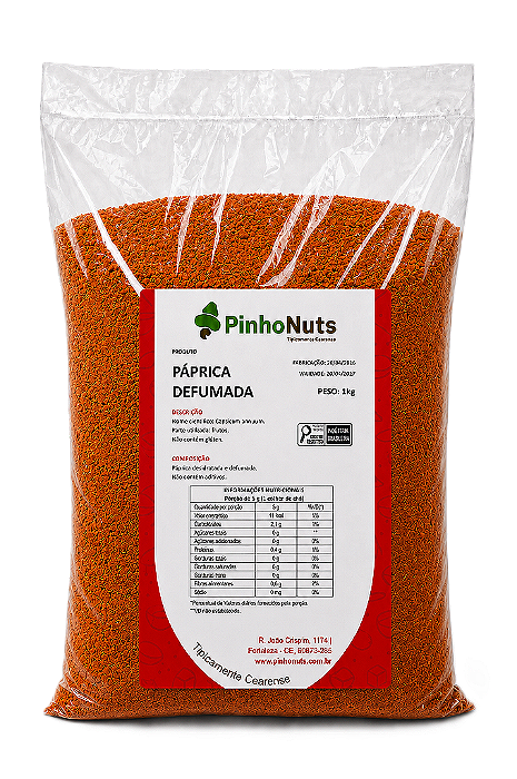 Páprica Defumada - Pinho Nuts