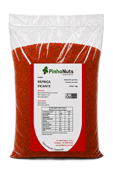 Páprica Picante - Pinho Nuts