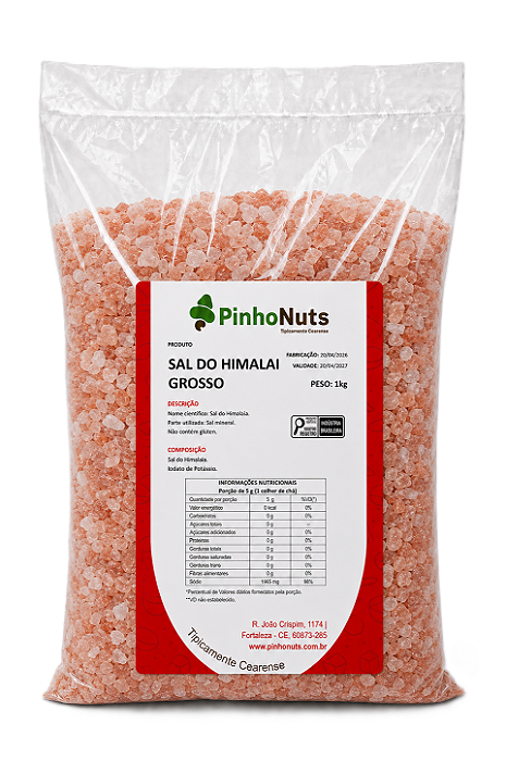 Sal do Himalaia Grosso - Pinho Nuts
