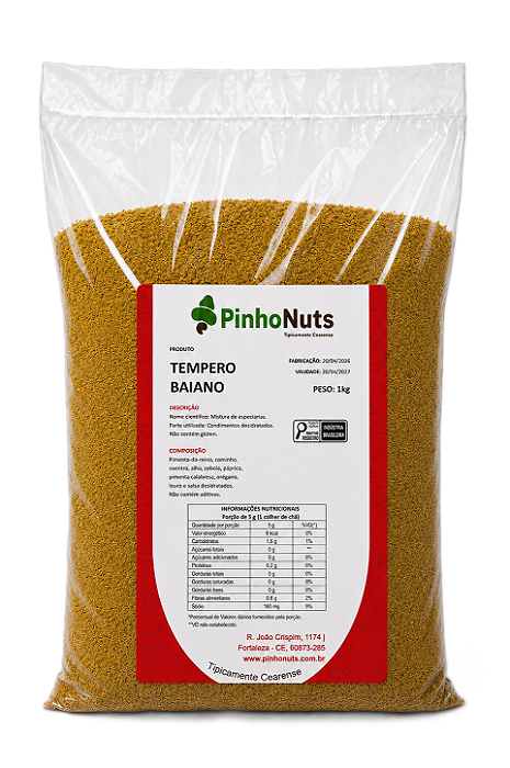 Tempero Baiano - Pinho Nuts
