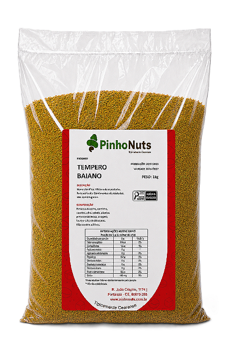 Tempero Baiano - Pinho Nuts