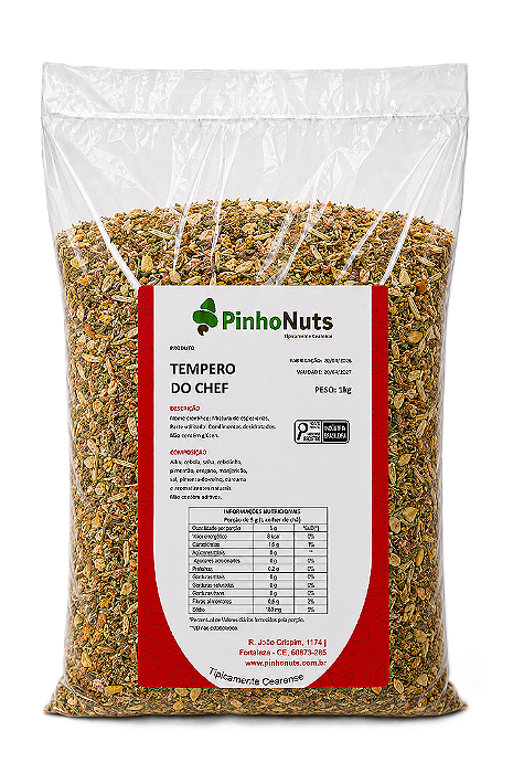 Tempero do Chef - Pinho Nuts