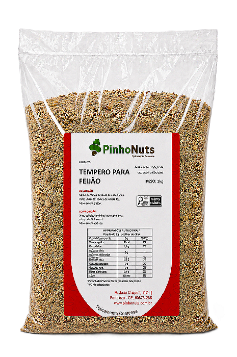 Tempero Para Feijao - Pinho Nuts