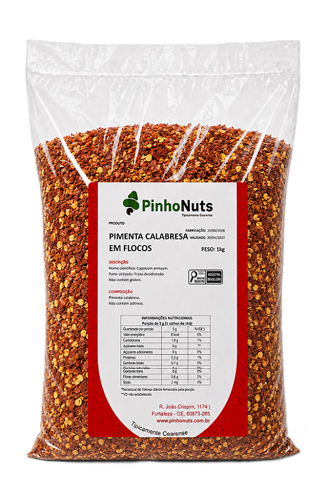 Pimenta Calabresa em Flocos - Pinho Nuts