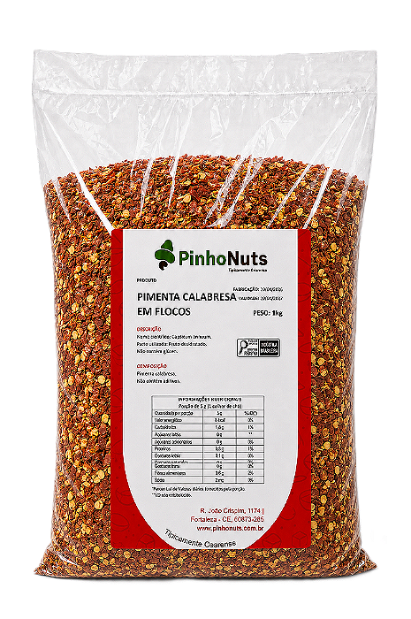 Pimenta Calabresa em Flocos - Pinho Nuts