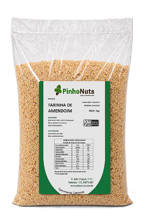 Farinha de Amendoim - Pinho Nuts